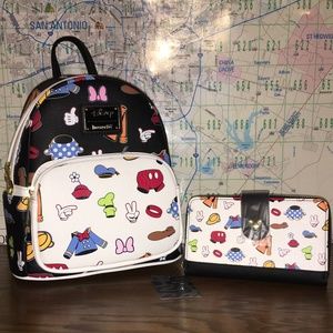 Loungefly bottoms backpack bundle